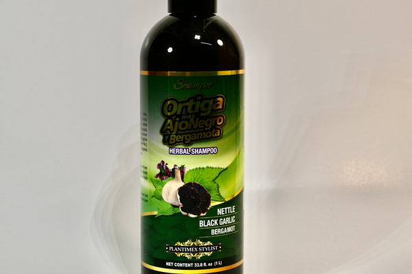 Ortiga mas ajo negro y bergamota / Herbal shampoo