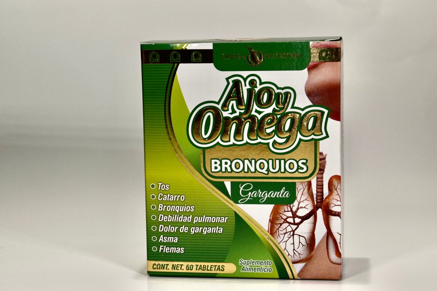 Ajoy Omega Bronquios Natural Formula Solutions