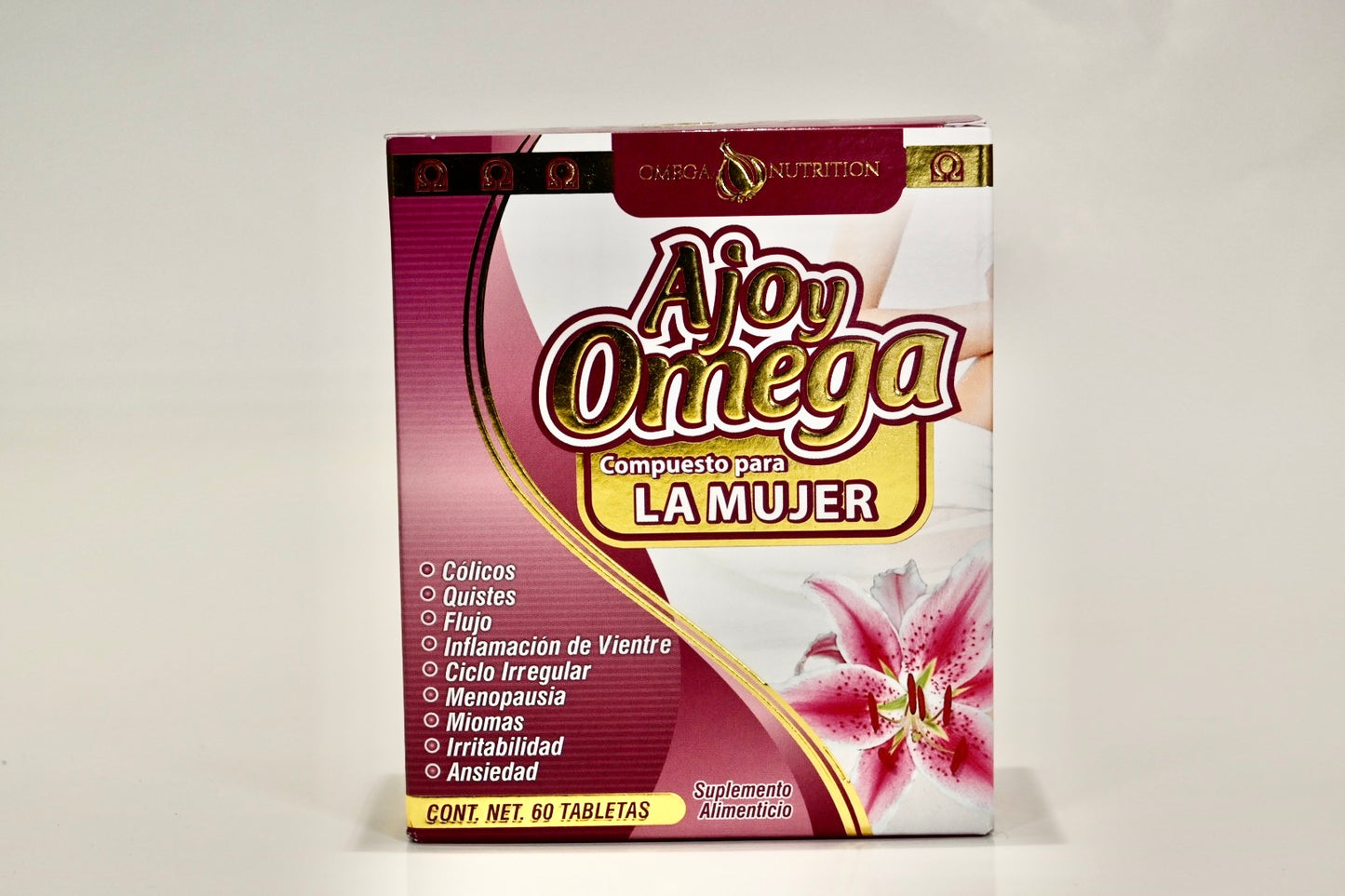 Ajoy Omega compuesto para la mujer Natural Formula Solutions