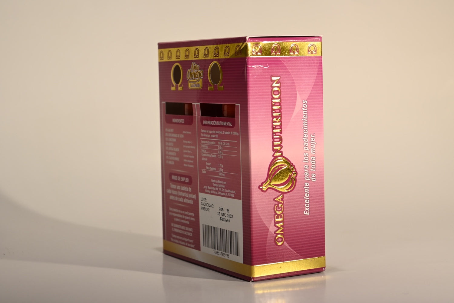 Ajoy Omega compuesto para la mujer Natural Formula Solutions