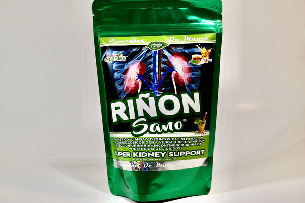 Riñon Sano  Super Kidney Support. Organic Herbal Tea 3.5oz / Riñón Sano Súper Soporte Renal. Té de hierbas orgánico 3.5 oz