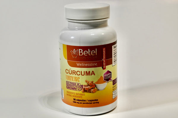 Organic Curcuma Turmeric Capsules by Betel Natural