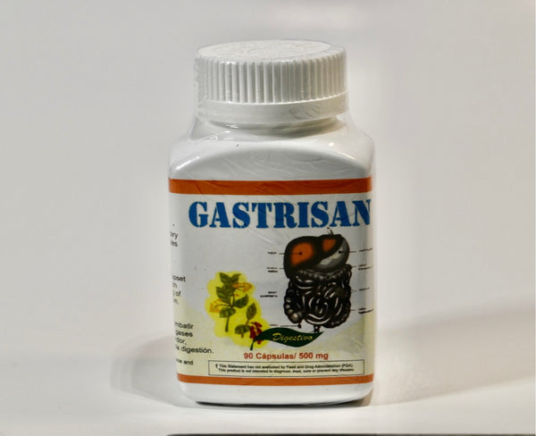 Gastrisan 90 Capsules 500 mg / Gasrisan 90 Digestivo Capsulas 500 mg
