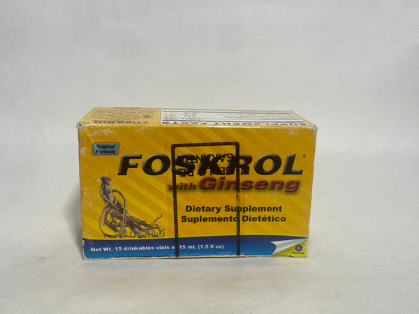 Foskrol with Ginseng - Ginseng Extract Ginseng Dietary Supplement