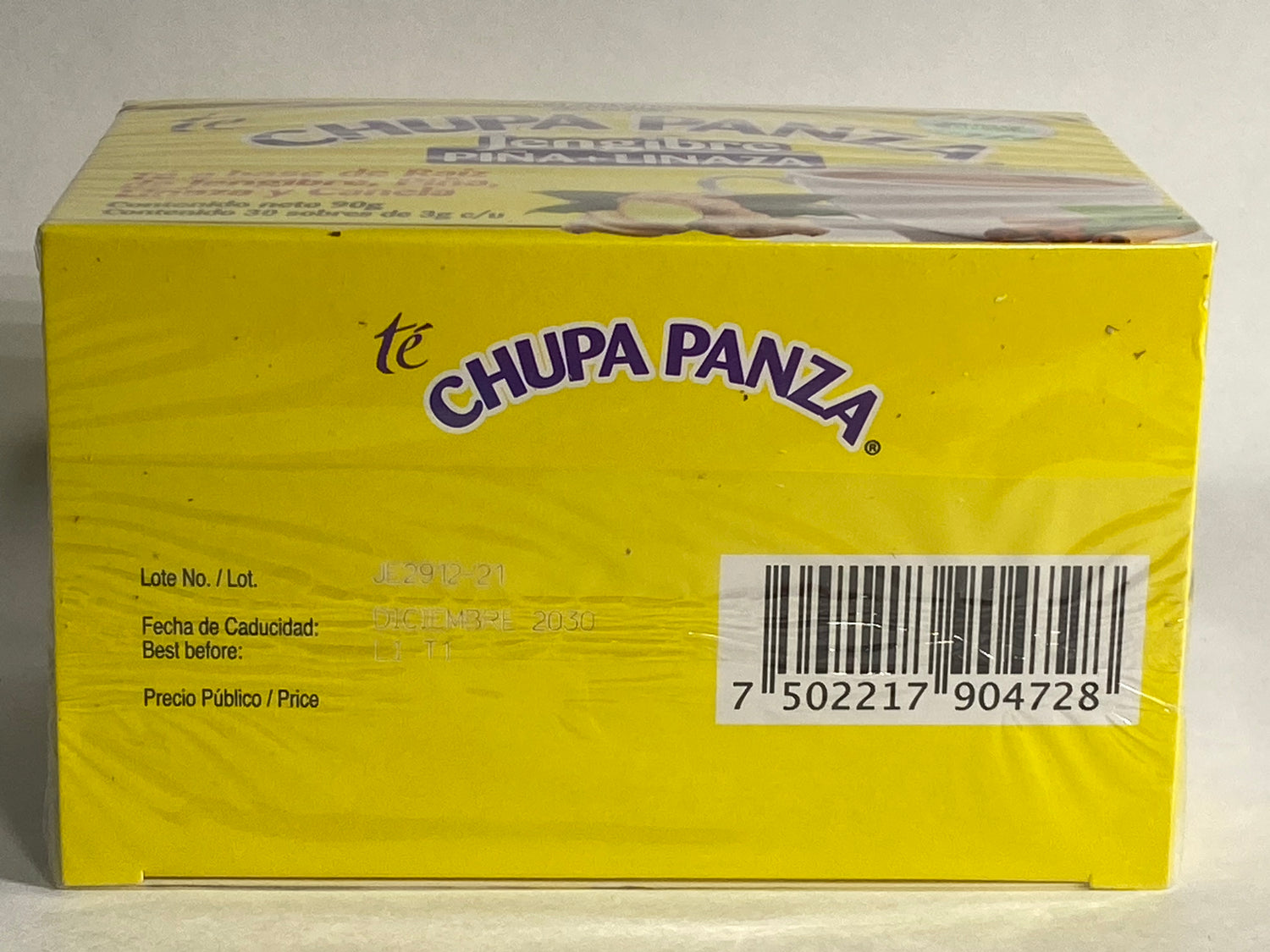 Tea CHUPA Panza, Tea Based ONGINGER Root, PINNEAPPLE, Flaxseed & Cinna –  Natural Formula Solutions