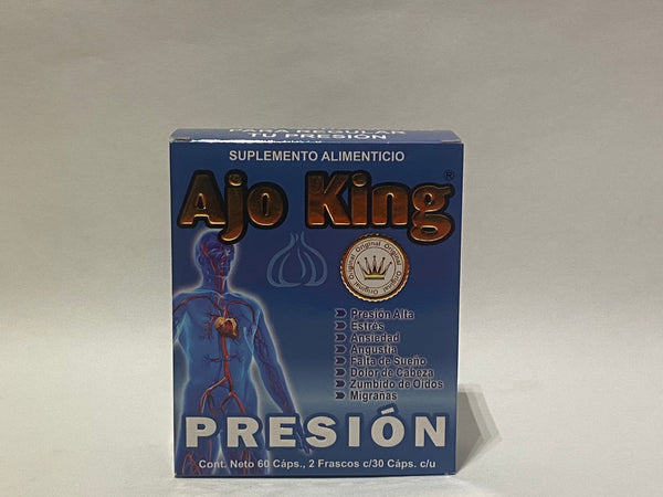 Ajo King  suplemento alimenticio /nutritional supplement- Presion/pressure
