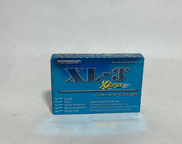 XL-3 Xtra cold and cough