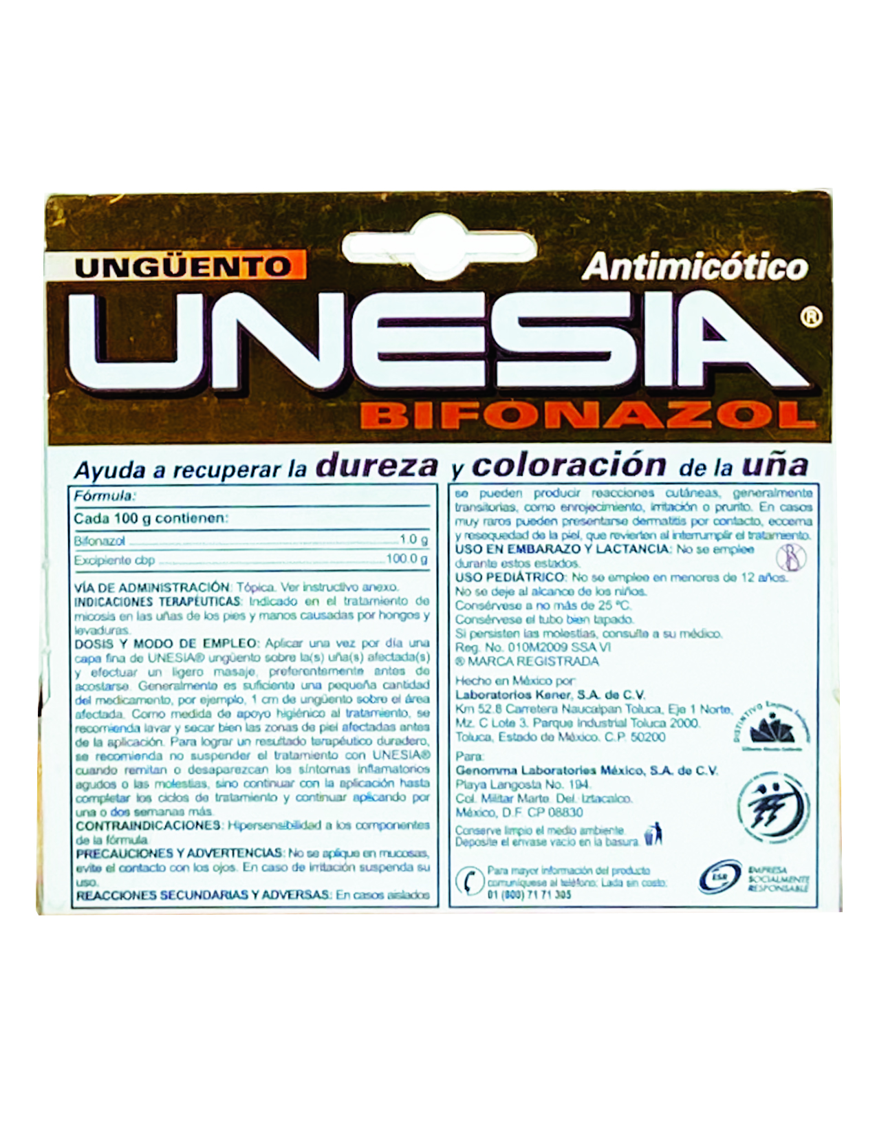 Unesia  Bifonazol - antifungal Solution 20g