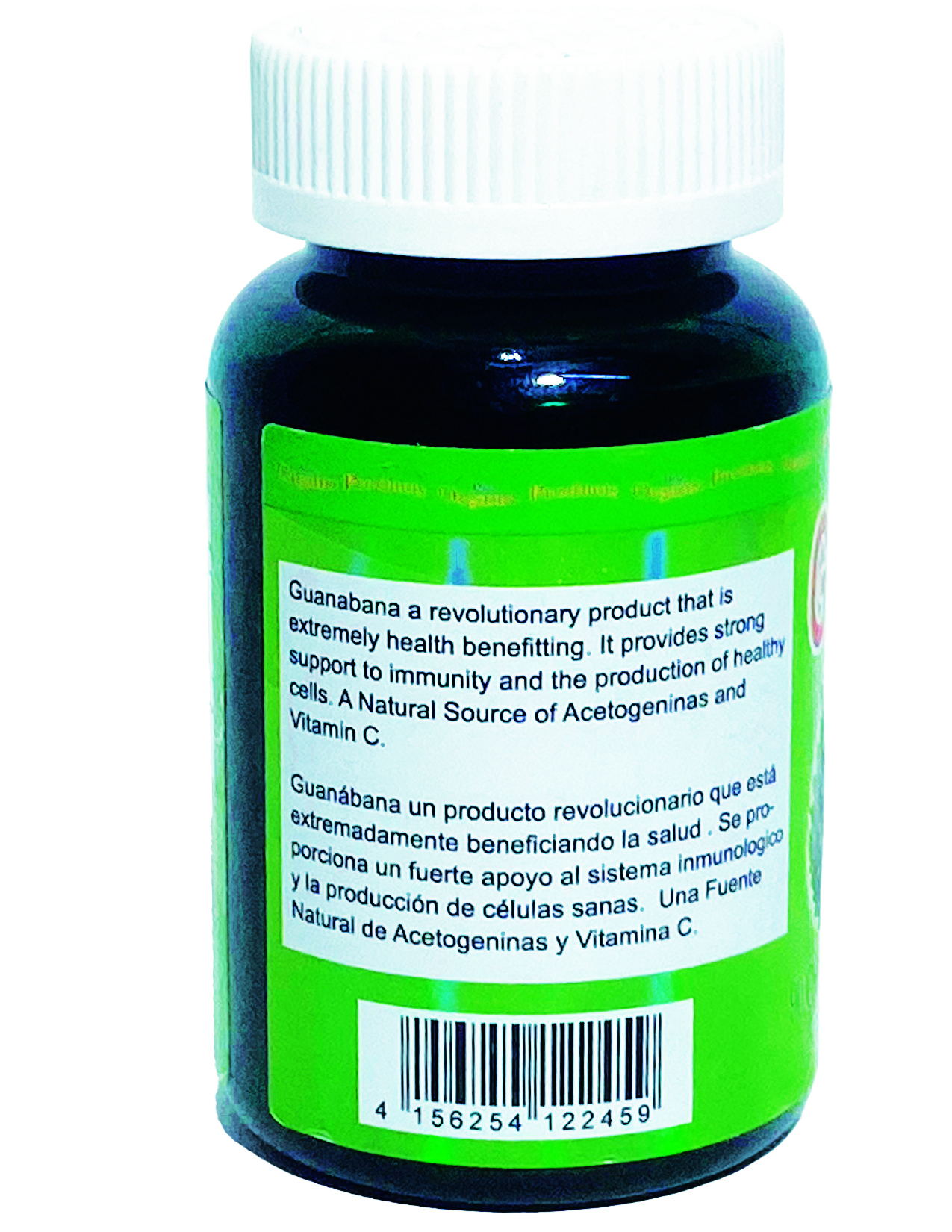 Guanábana - Natural Dietary Supplement. Antioxidant, Immune Support and Digestive