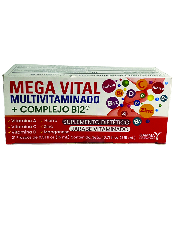 Mega Vital B12 vitamins