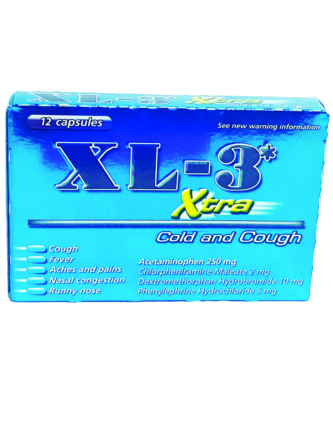 XL-3 Xtra cold and cough